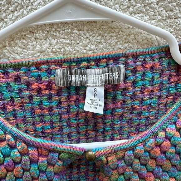 Colorful cropped sweater from Urban Outfitters | Size Small - Picture 3 of 3
